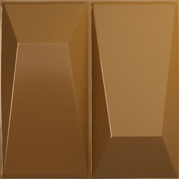 Ekena Millwork 11 7/8in. W x 11 7/8in. H Locke EnduraWall Decorative 3D Wall Panel Covers 0.98 Sq. Ft. WP12X12LODVG - main